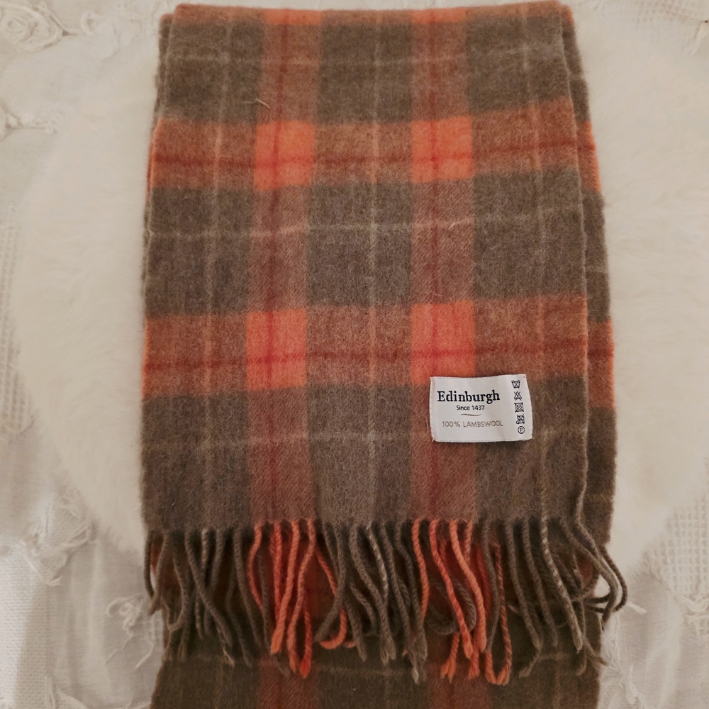 Edinburgh Lambswool Plaid Scarf
